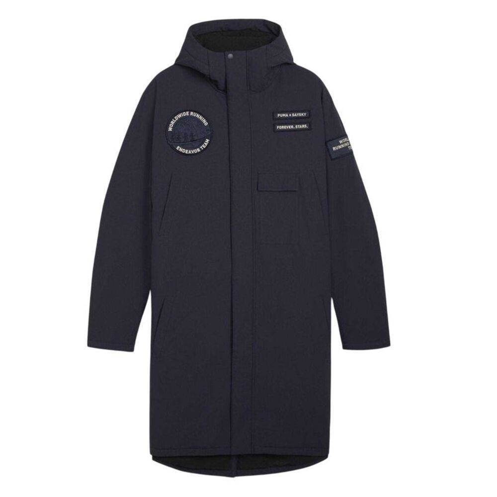 Puma Mens Saysky Team Longline Jacket / New French Navy